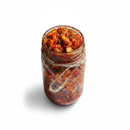 Traditional Mango Pickle - 300 gm - One glass jar