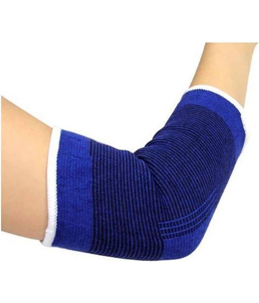 NJ STAR Blue Elbow Supports