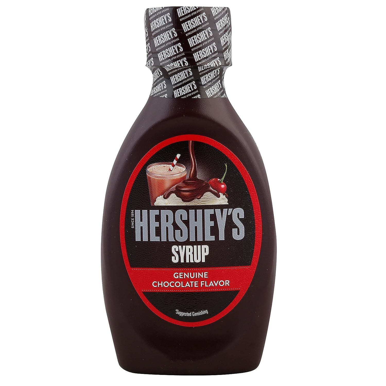 HERSHEY'S Chocolate Flavored Syrup | Delicious Chocolate Flavor | 200 g Bottle|Liquid