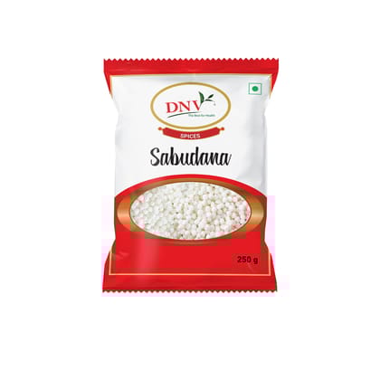 DNV Foods Sabu Moti Dana, 250 gm