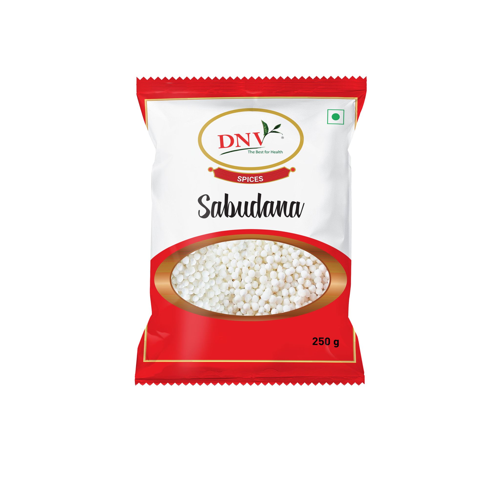 DNV Foods Sabu Moti Dana, 250 gm