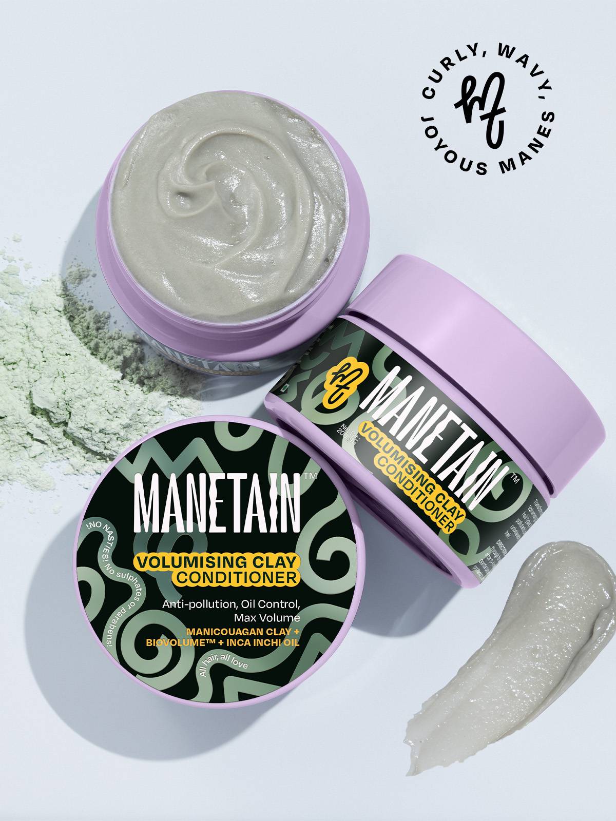 Manetain Volumizing Clay Conditioner- 200 g