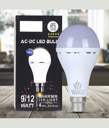 ZESTRUM 12W Natural White Inverter Bulb ( Single Pack )