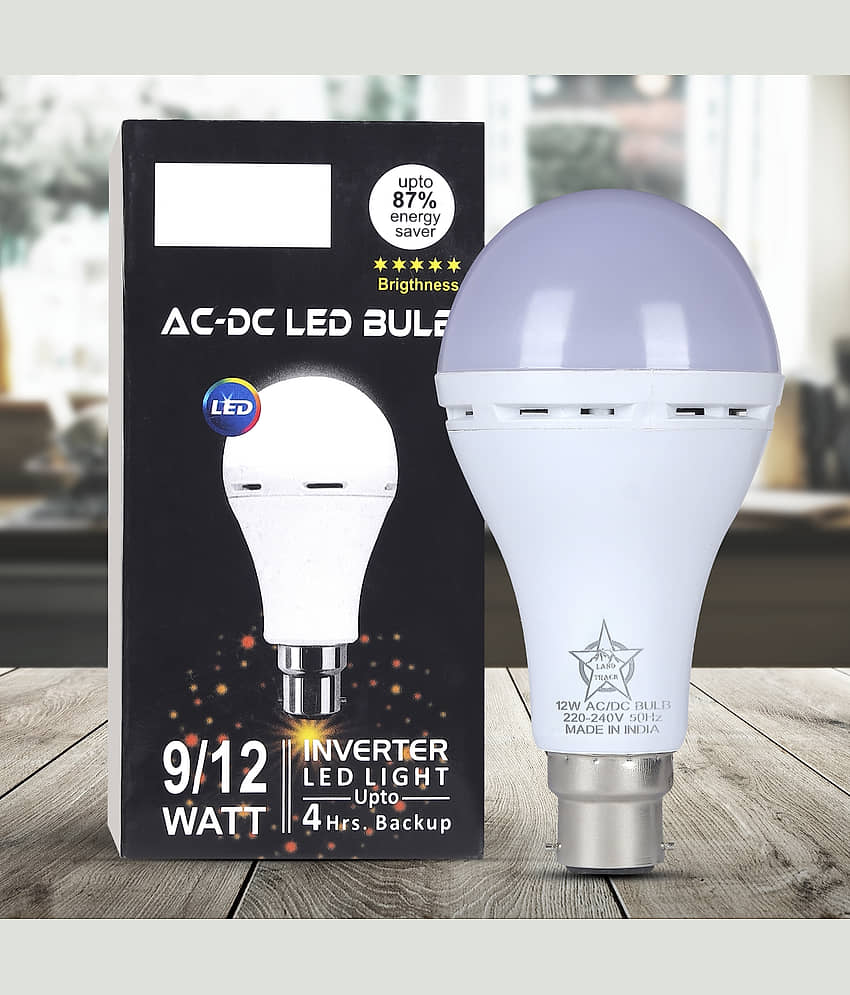 ZESTRUM 12W Natural White Inverter Bulb ( Single Pack )