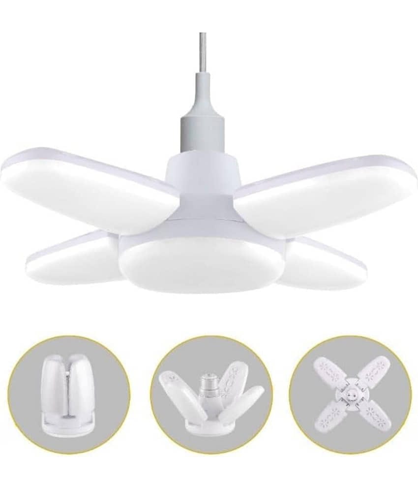 Fan Shape Led Bulb – Up to 85% Energy Saving Lights, Super Bright LED 20W Multicolor Emergency Light ( Pack of 1 )