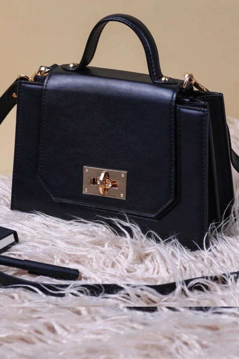 Black Sling Bag for Women