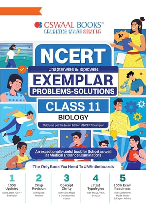 OSWAAL NCERT EXEMPLAR PROBLEM SOLUTION BIOLOGY CLASS 11 FOR EXAMS -OS11BIOEXSOL OSWAAL NCERT EXEMPLAR PROBLEM SOLUTION BIOLOGY CLASS 11 FOR EXAMS -OS11BIOEXSOL