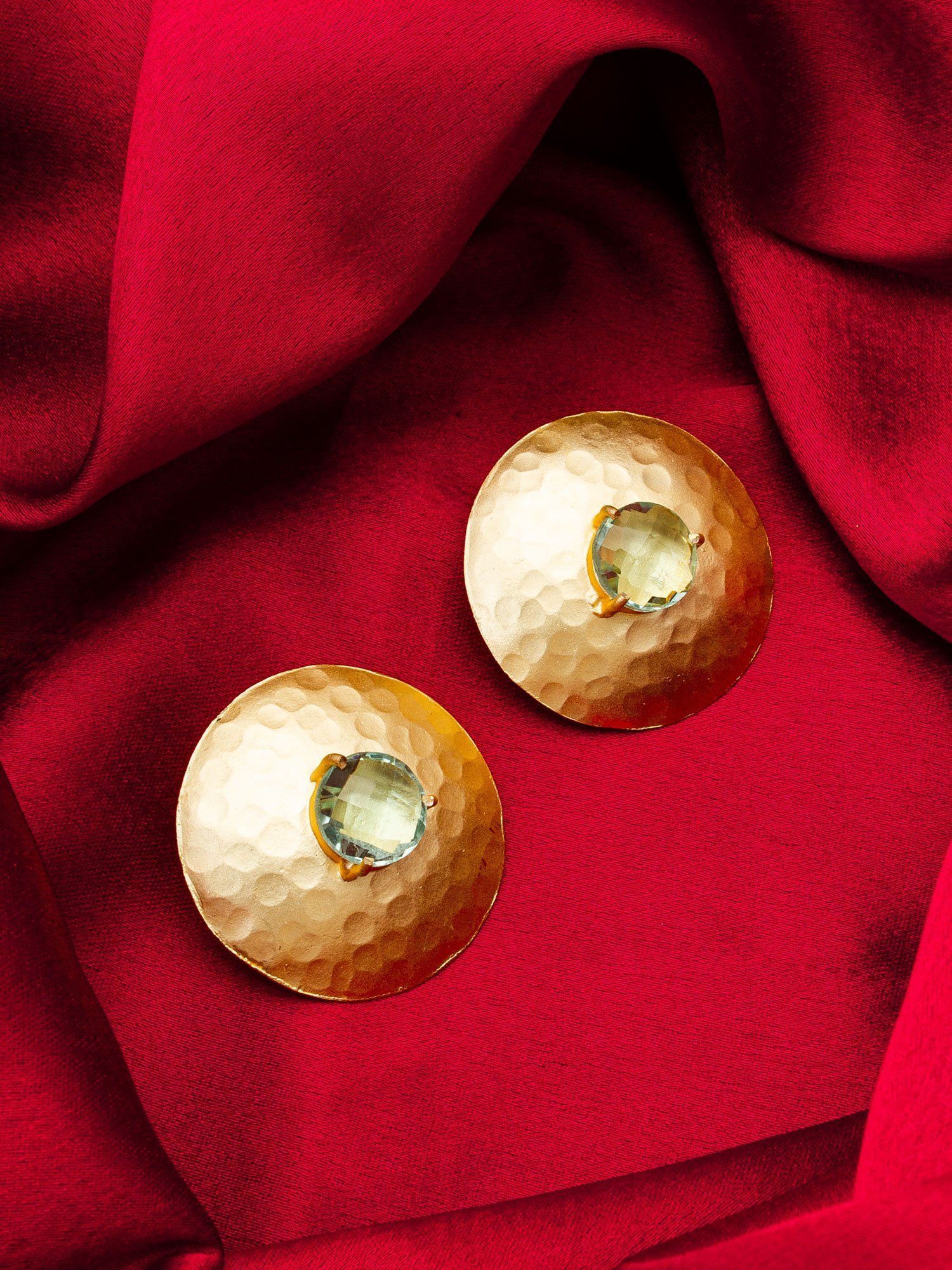 Morison Golden Vintage Earrings Classic Charm with a Twist