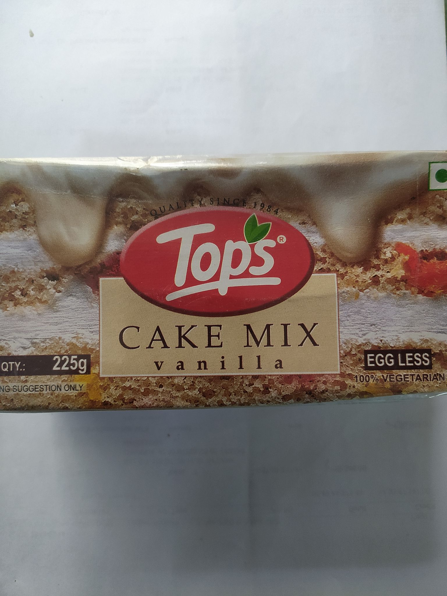 Tops Cake mix Vanilla 