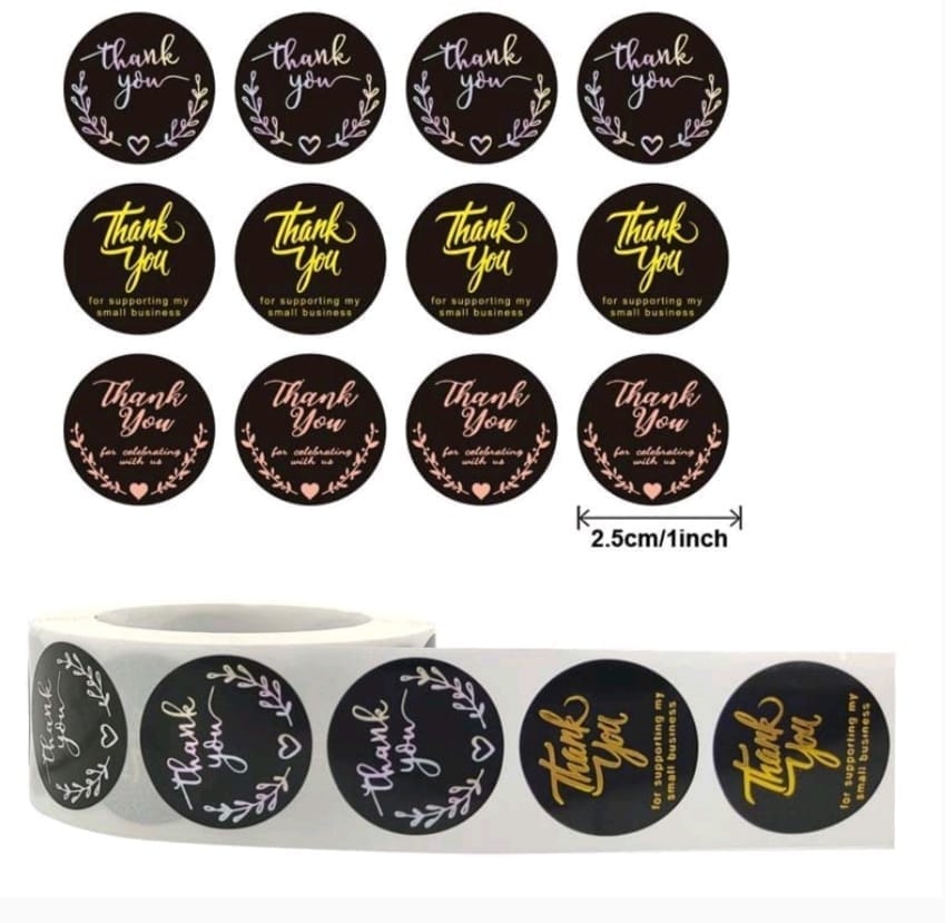 Thank You Stickers - cdtb03