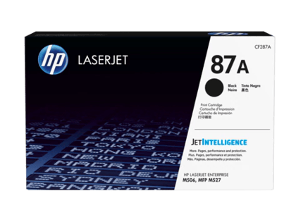HP 87A Black Original LaserJet Toner Cartridge HP 87A Black Original LaserJet Toner Cartridge