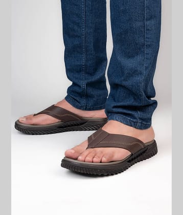 Fentacia Brown Men's Daily Slipper