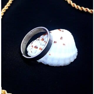 Asli Kaale Ghode Ki Naal Ki Ring / Black Horse Shoe Iron Ring