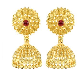 South Screw back  Jhumki, Jhumka, Jhumkas, Jhumki Earring for Women and Girls VFJ1500ERG