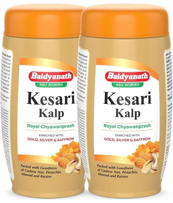 Baidyanath Kesari Kalp Chyawanprash 1kg Paste 1 kg Pack Of 2