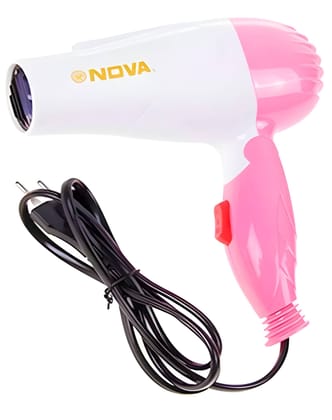 Original Series Professional Fordable Hair Dryer 1000W | Compact Travel Hair Dryer for Women & Men | Hot & Cold Air Settings | Lightweight Portable Design