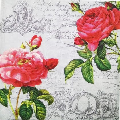 Decoupage Napkin / Tissue papers - 33cm by 33cm - GT1100