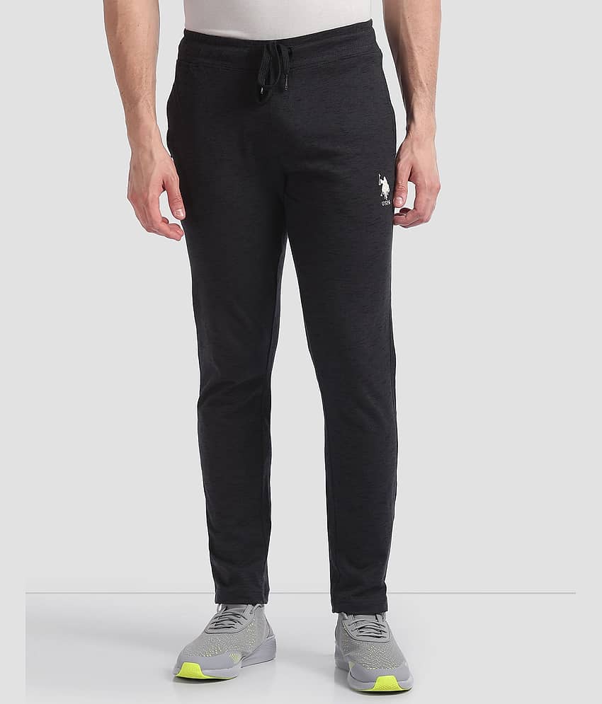 U.S. Polo Assn. Medium Grey Cotton Men's Trackpants ( Pack of 1 )