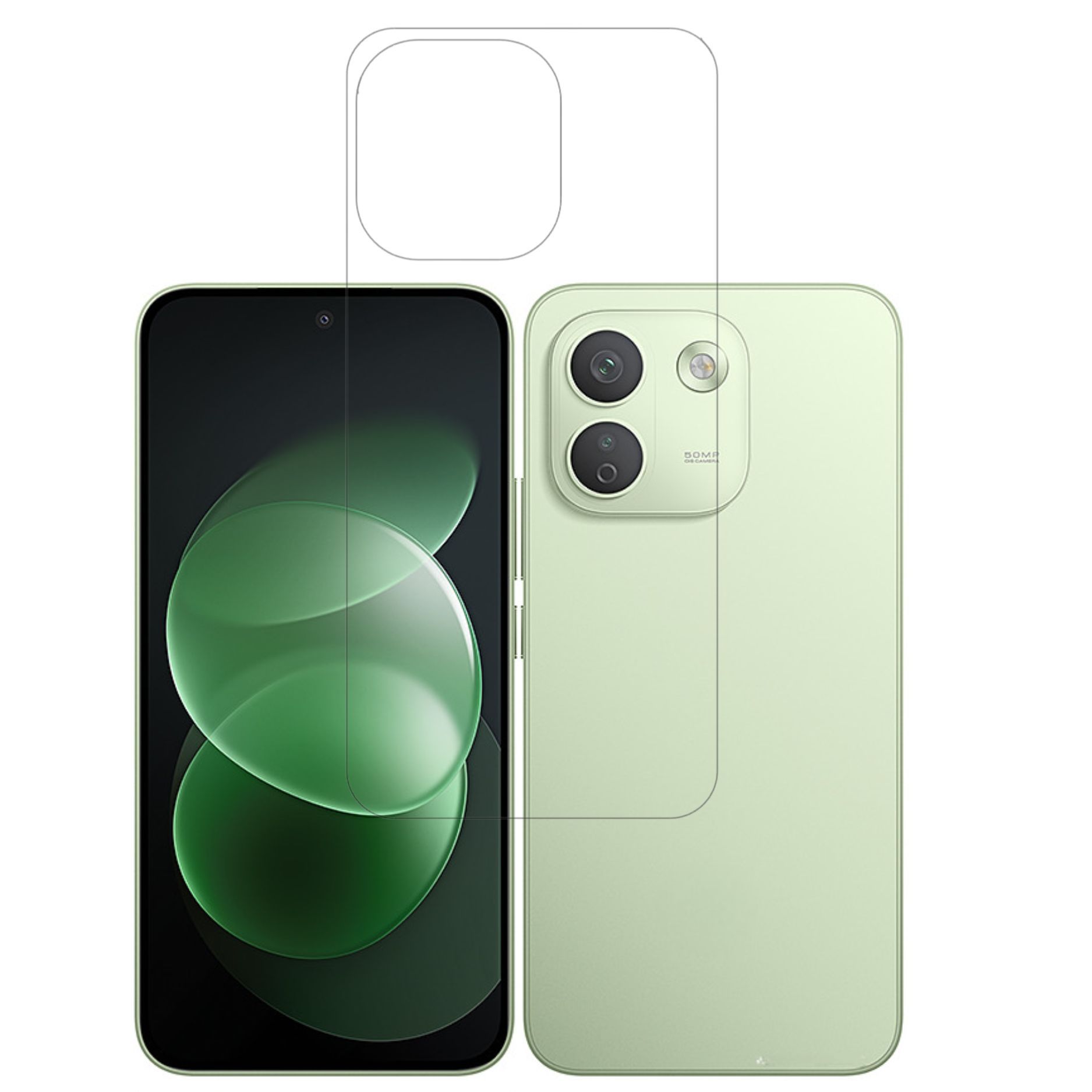 ISAAK Back Screen Protector Compatible with Redmi Note 17 Pro Max 5G (Pack of 1)