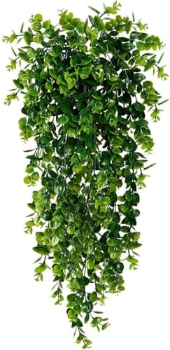 Artificial Hanging Plants Leaves Eucalyptus Ivy Garlands Plant Greenery Vine Creeper Home Decor Door Wall Balcony