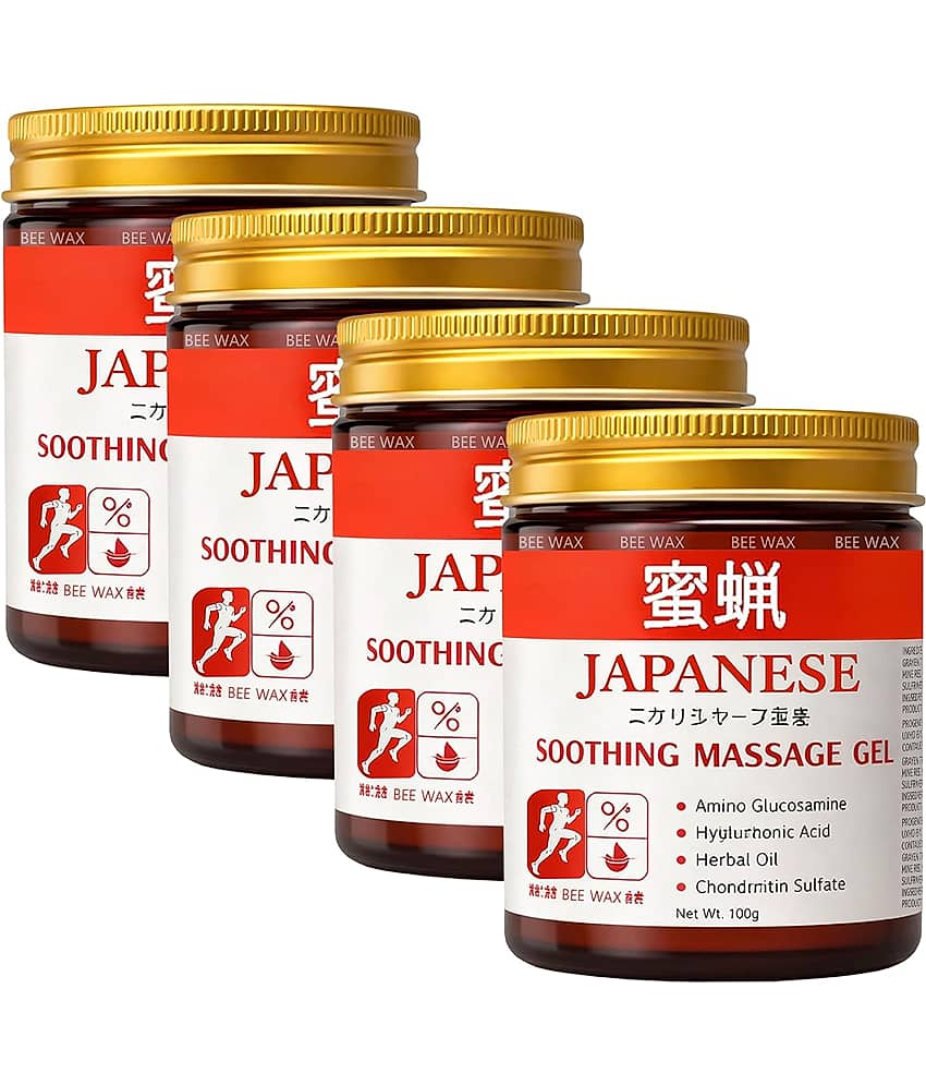 GATIZEN Japanese Instant Pain Relief Gel 400 gm Pack Of 4