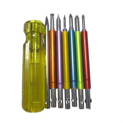 Multitec Insulated 7 Bits Screw Driver Kit With Extension Rod