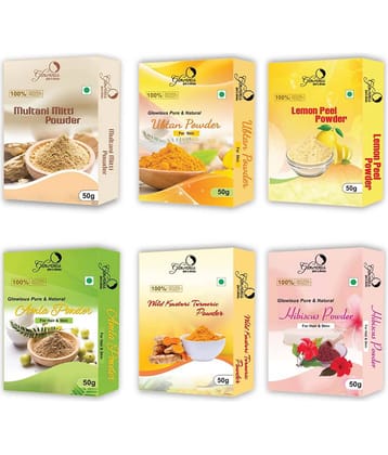glowious - Skin Toning Face Pack for Normal Skin ( Pack of 6 )