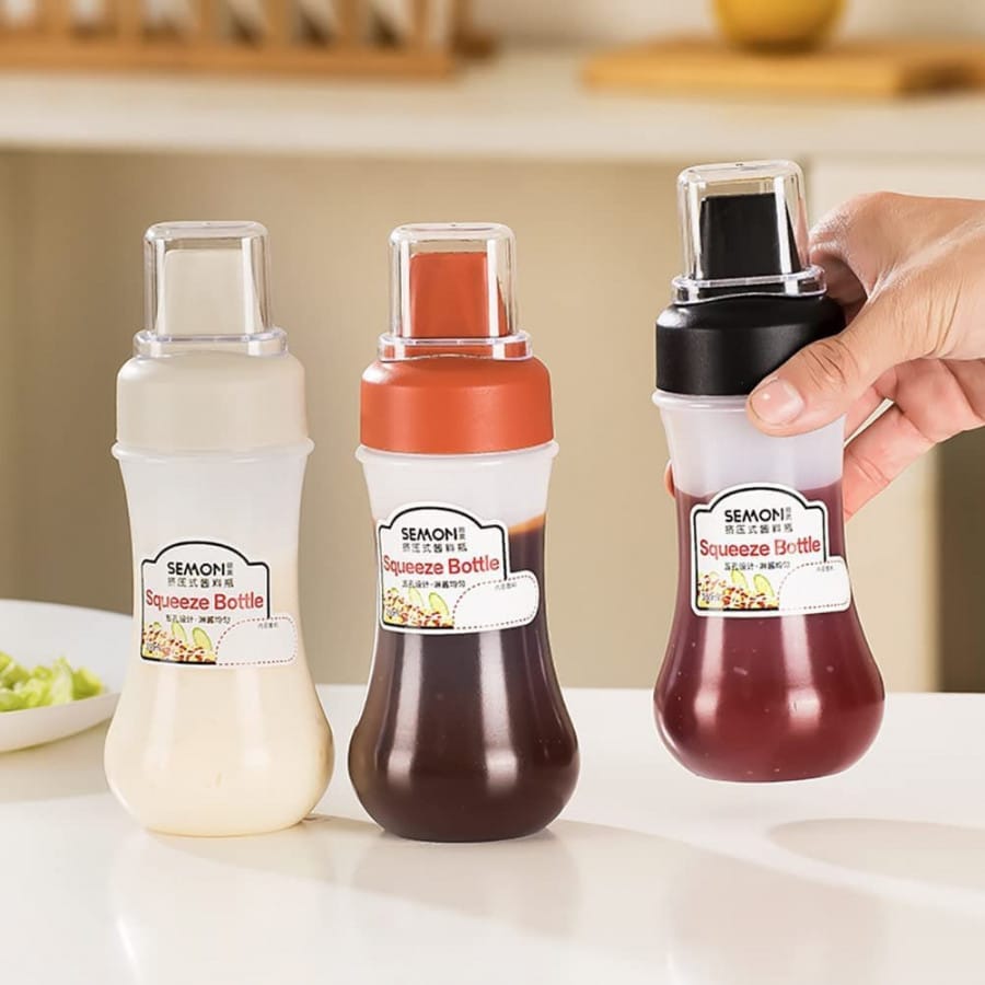 Wholesale Item - SQUEEZE BOTTLE CONDIMENT BOTTLES - MOQ 34 Pieces