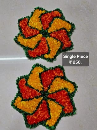 WOOLEN RANGOLI MAT