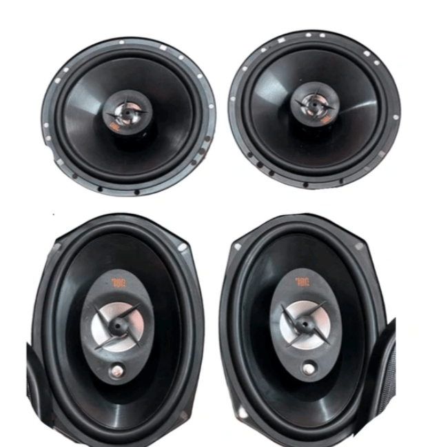 JBL 6 Inch Door And Back Speakers Pair Sets Combo Offer