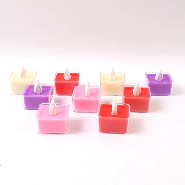 LED Flameless Decorative Tealight Candles (9 Pcs or Set)