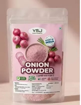 Onion (pink)powder 50gms Natural and Pure | ready to use | No preservatives | No added colour