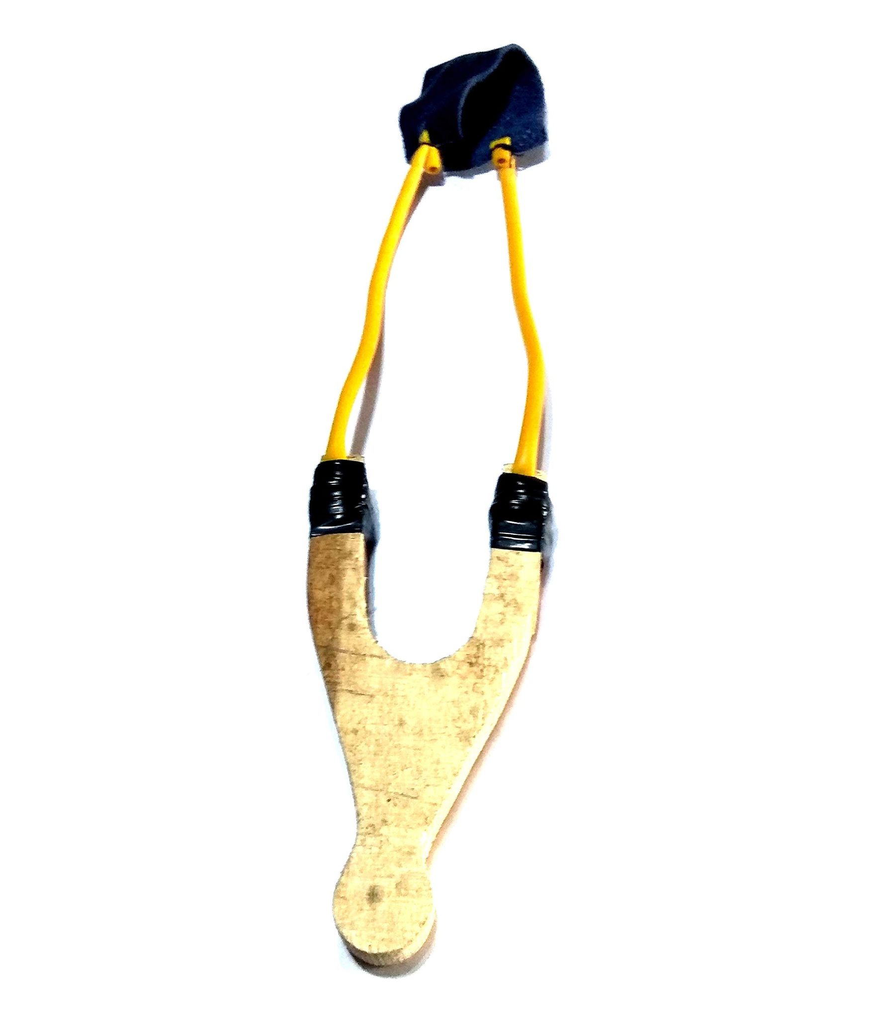 Nawani Handmade Wood Powerful Shot Gulel ( Yellow )