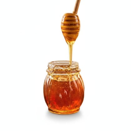 Natural Honey - 1 kg - One glass jar of honey