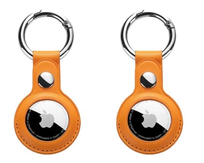 London - AirTag Custom Soft Leather Protective Holders