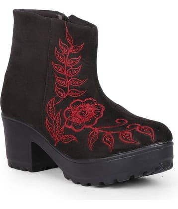 Commander Shoes - Black Women's Ankle Length Boots