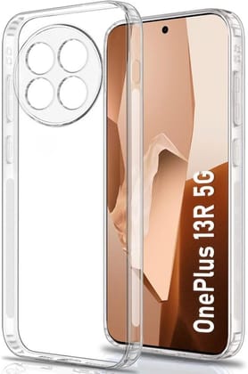 PLUGTECH TPU Ultra Hybrid Clear Camera Protection Back Cover Case for OnePlus 13R