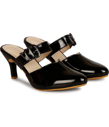 Saheb - Black Women's Mules Heels