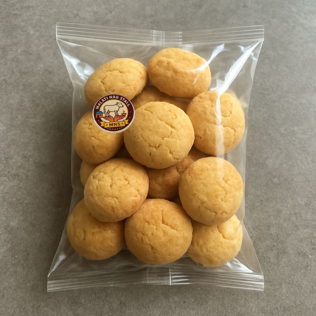 Malati Nag Stall's nankhatai - indian traditional cookies