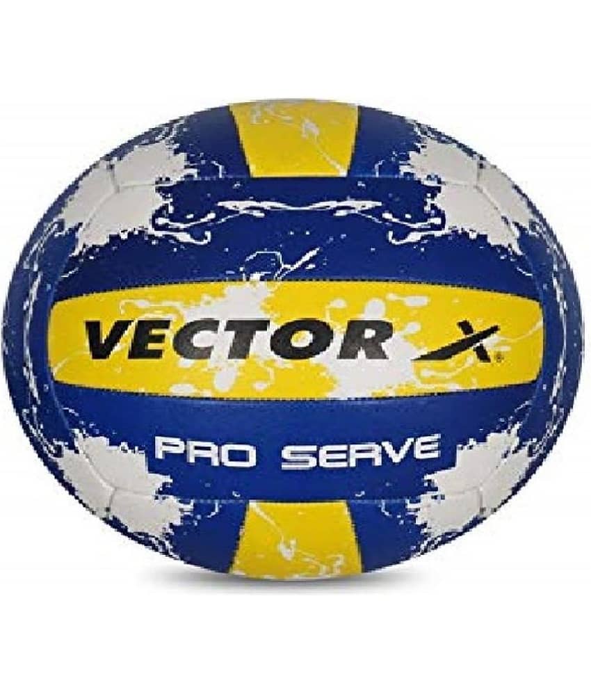 Vector X Pro Serve Machine Stitched Volleyball (Size-4)