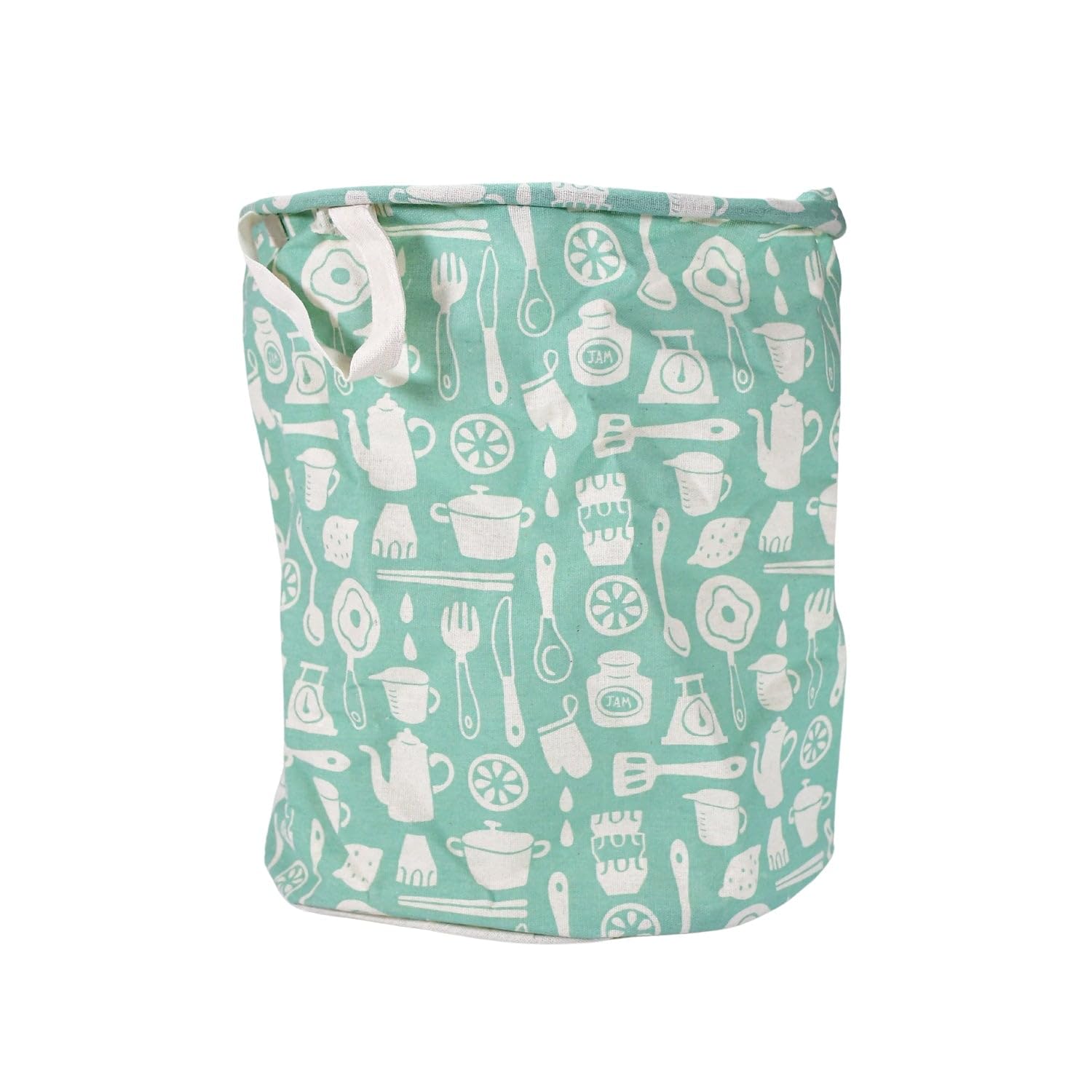 DHRUVINSRI Durable and Collapsible Laundry Storage Bag with Handles Clothes & Toys Storage Foldable Laundry Bag for Dirty Clothes.