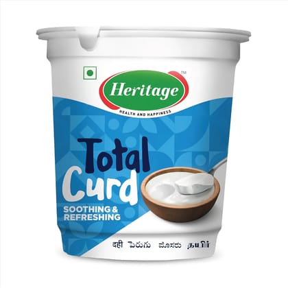 Heritage Total Curd (180 GM) Cup