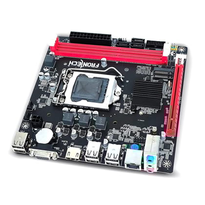 Frontech H61 Motherboard | LGA1155 /i3/i5/i7 Support  3xSATA,NVMe/M.2,HDMI,VGA (FT-0470)