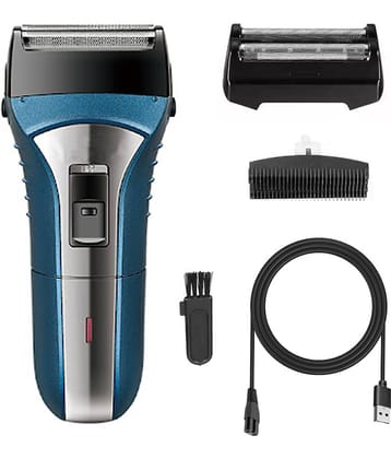 CRS Shaver Blue Cordless Clipper With 90 minutes Runtime