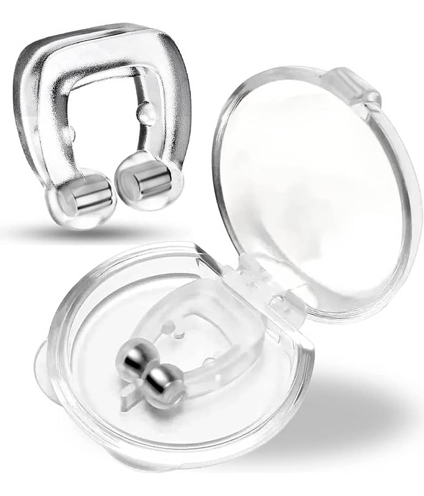 Anti Snoring Devices for Men and Women (Pack of 1) Soft Silicon Nose Clip | Unisex Magnetic Snoring Stopper Anti Snore Free Sleep