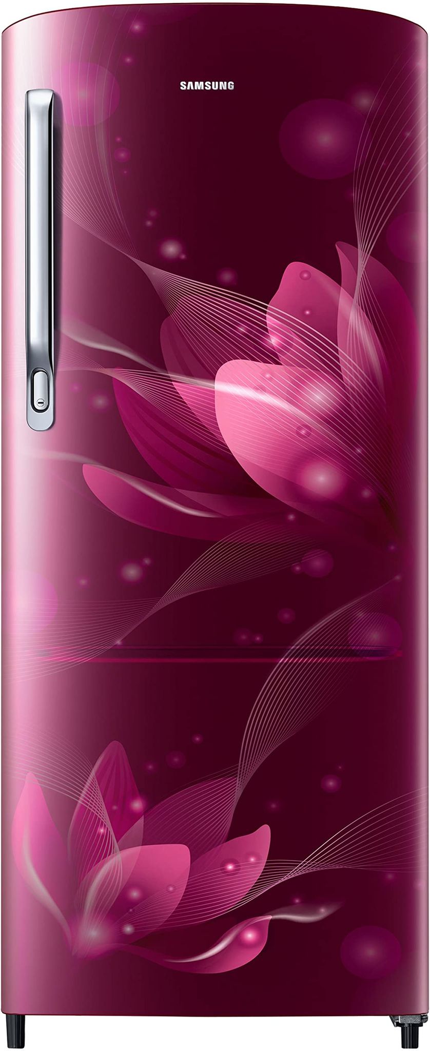 Samsung 183 L, 2 Star, Digital Inverter, Direct-Cool Single Door Refrigerator (RR20C2712R8/NL, Blooming Saffron Red) Samsung 183 L, 2 Star, Digital Inverter, Direct-Cool Single Door Refrigerator (RR20C2712R8/NL, Blooming Saffron Red) - Blooming Saffron R