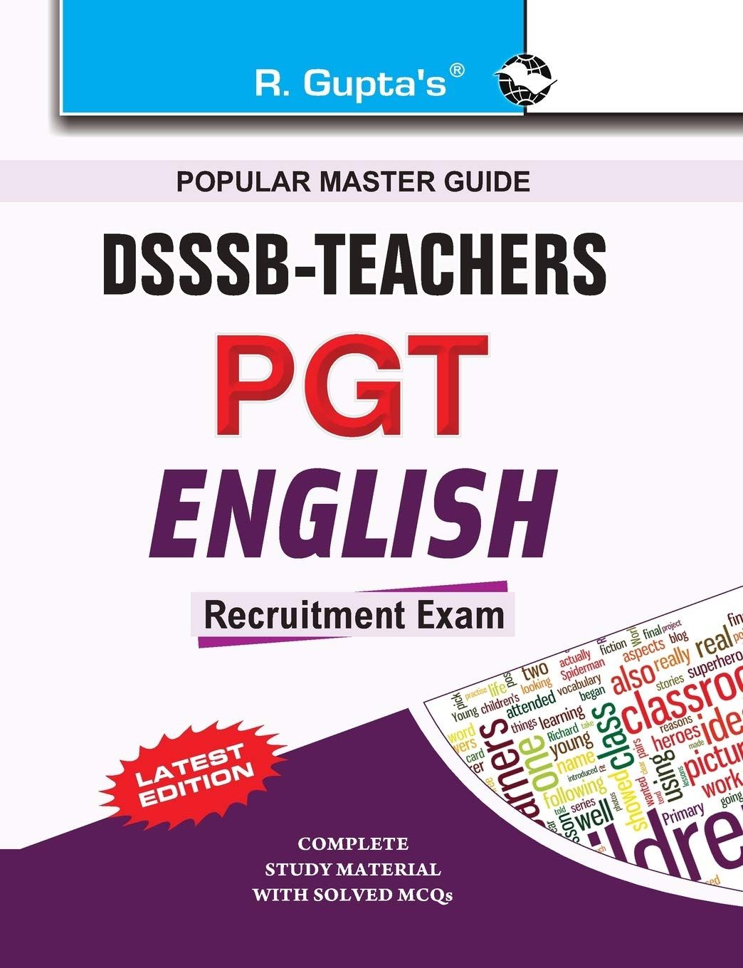 DSSSB: English (PGT) Teachers Recruitment Exam Guide: Teachers PGT English Recruitment Exam Guide [Paperback] [Apr 12, 2025] RPH Editorial Board