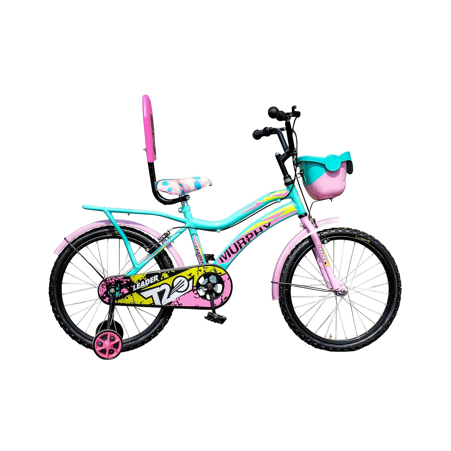 Leader 20T Murphy Kids Bicycle For 5 Years To 8 Years 20 T Road Cycle (Single Speed, Multicolor)
