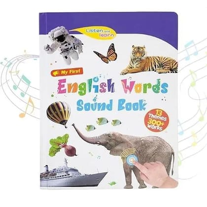 Interactive English Learning Sound Book for Kids