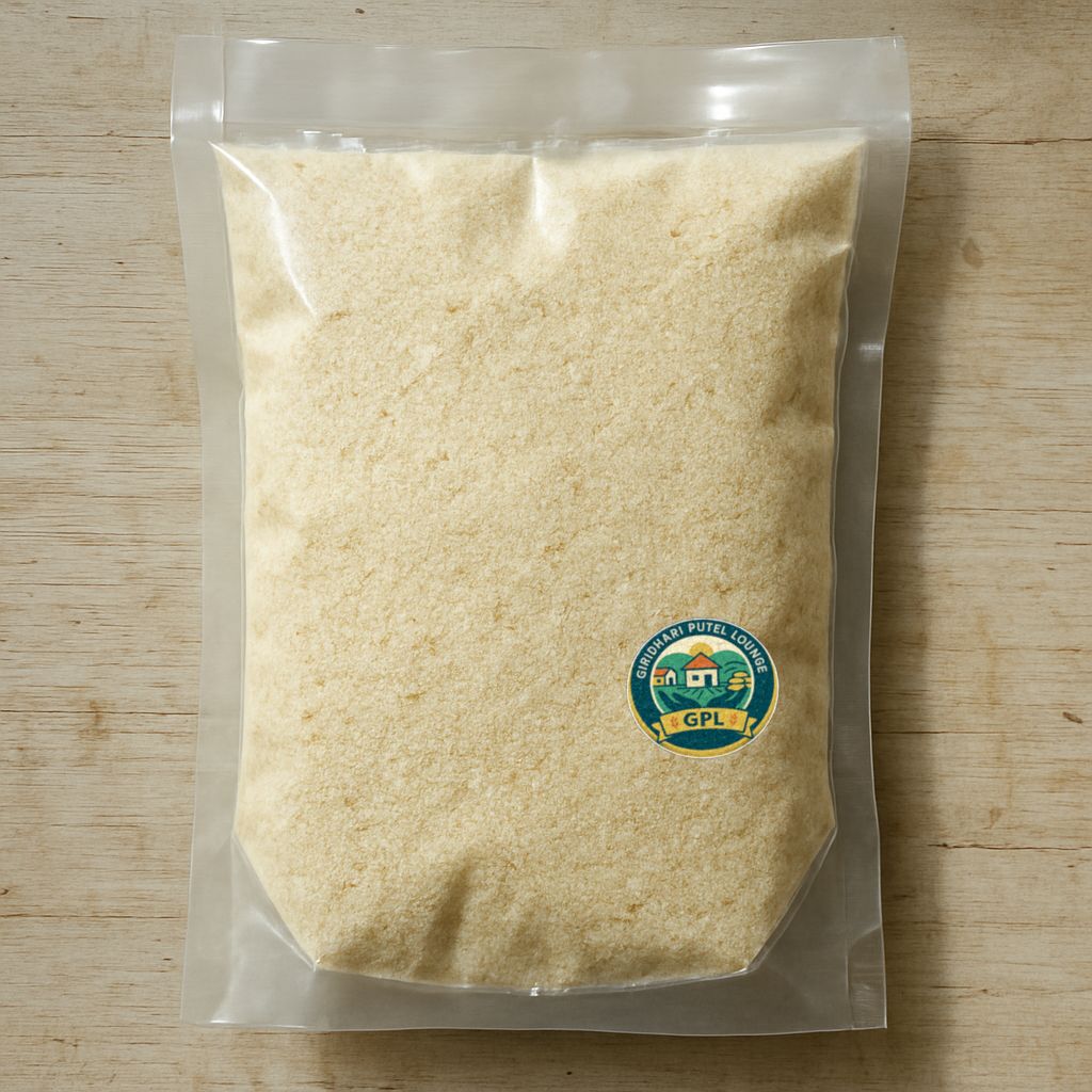 Giridhari Putel Lounge's suji halwa mix